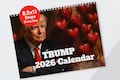Christmas Gift Trump 2026 Calendar Funny Calendar Gift Mega fan Gets White Elephant secret santa 8.5x 11 Last Minute Gifts