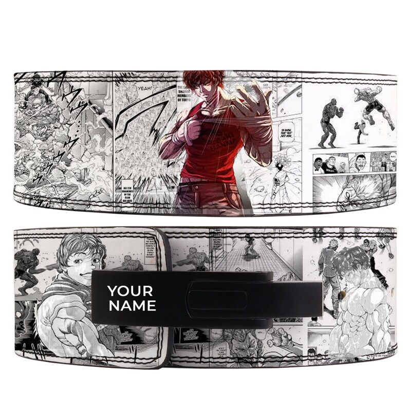 Baki Anime Lever Belt Powerlifting Lever Belt Anime Gym Belt , Berserk
