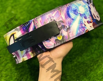 Custom Anime Leder Gym Gürtel: Powerheber Gürtel