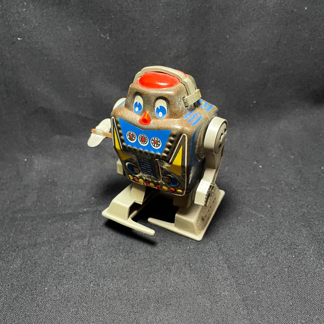 Robot Ancien YONE Japon - Jouet Mécanique Tôle Et Plastique, Années 60-70