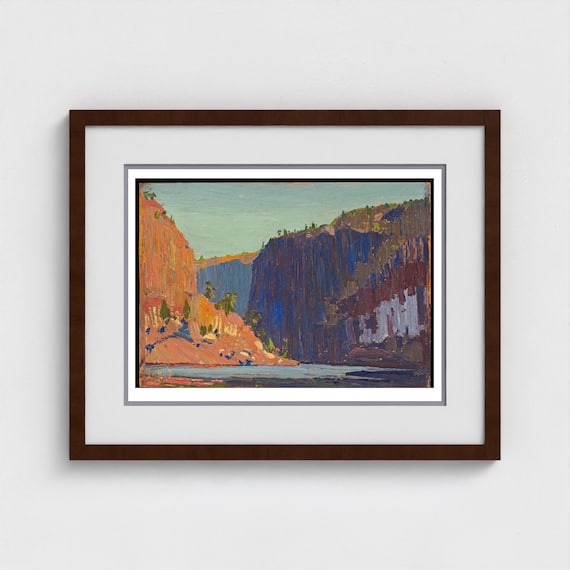 Tom Thomson, Petawawa Gorges (Fall 1916) | Giclee Fine Art Print | Canadian Heritage Art