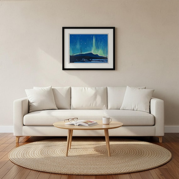 Tom Thomson, Northern Lights 1917 | Canadian Group of Seven  | Algonquin Park