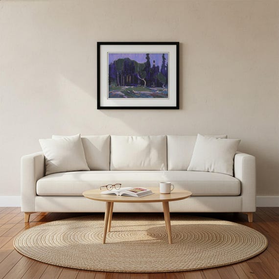 Tom Thomson, Nocturn (Winter 1916) | Canadian Group of Seven  | Algonquin Park