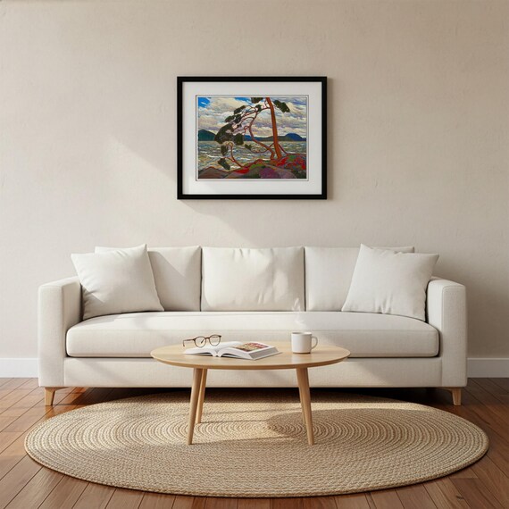 Tom Thomson, The West Wind | Canadian Wilderness Solitude | Framed and unframed canvas