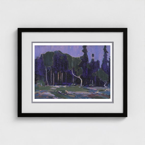 Tom Thomson, Nocturne, Winter 1916 | Giclee Fine Art Print | Canadian Heritage Art