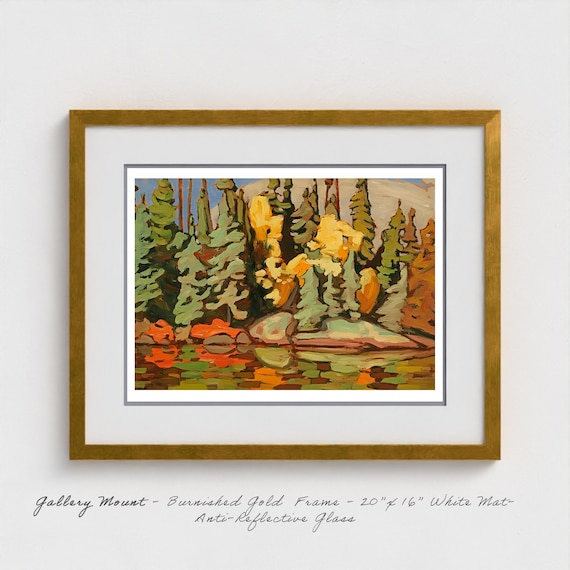 Lawren Harris Sand Lake Algoma 1921 Giclee Canvas Print | Group of Seven Art | Boxcar Expedition | Canadian Wilderness | Rainy September