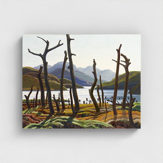 Franklin Carmichael, Cranberry Lake 1931  | Canadian Group of Seven Wilderness Art | Algonquin Park