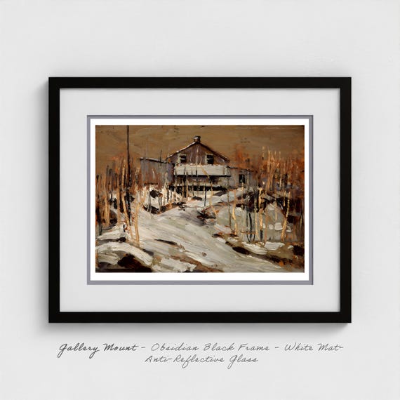Tom Thomson - Mowat Lodge Canadian Wilderness Hospitality Heritage Art Print Gift