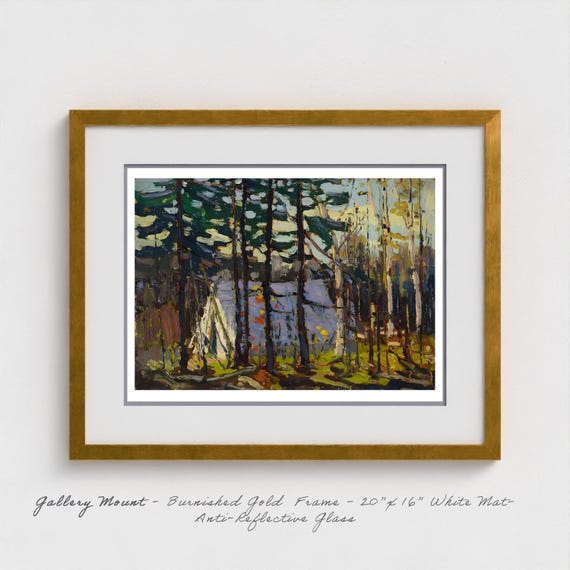 Tom Thomson "Artists Camp, Canoe Lake" Framed Prints and Canvas - Group of Seven Art
