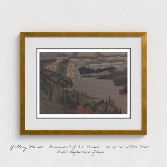 J.E.H. MacDonald - The Solemn Land 1921 Canadian Group Seven Wilderness Heritage Art Print Gift