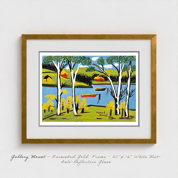 Maud Lewis "Summertime" Folk Art Print: Nova Scotia Maritime Heritage