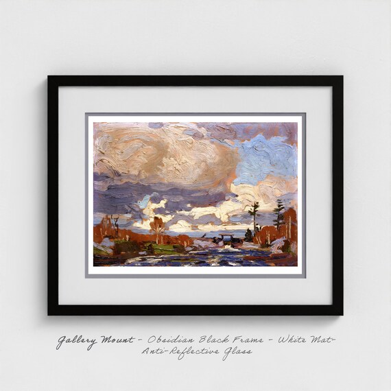 Tom Thomson - Tea Lake Dam Canadian Wilderness Infrastructure Heritage Art Gift