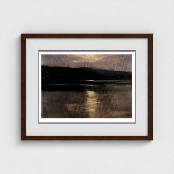 Tom Thomson, Sunset Over Hills (1912) | Giclee Fine Art Print | Canadian Heritage Art