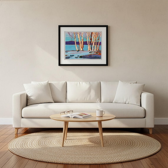 Tom Thomson,   Birches (Spring 1917) | Canadian Group of Seven  | Algonquin Park