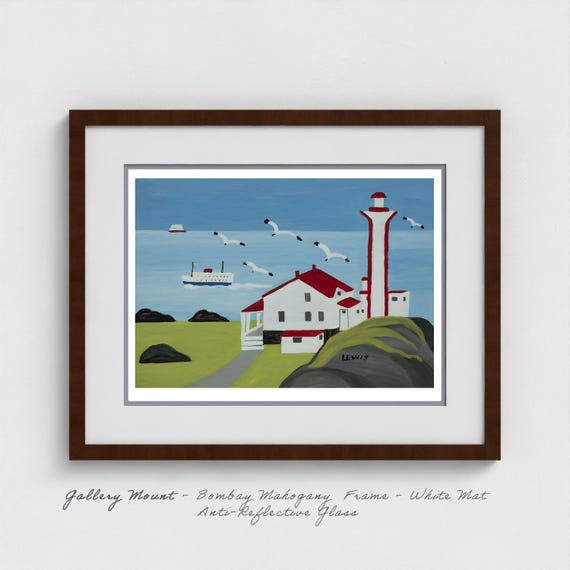 Maud Lewis Lighthouse: Nova Scotia Maritime Folk Art