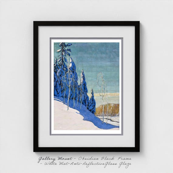 Arthur Lismer Winter Landscape Art Print: Canadian Group of Seven Heritage