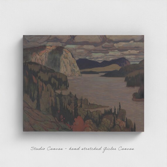 J.E.H. MacDonald - The Solemn Land 1921 Canadian Group Seven Wilderness Heritage Art Print Gift