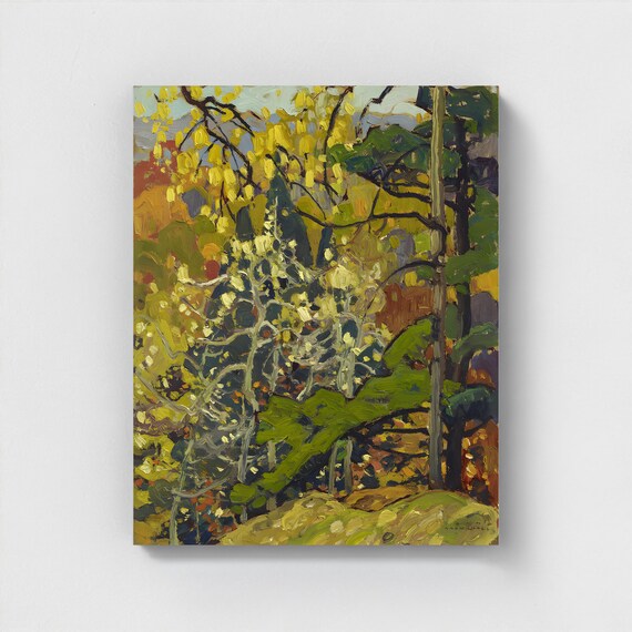 Franklin Carmichael, Autumn Splendour | Canadian Group of Seven Wilderness Art | Algonquin Park