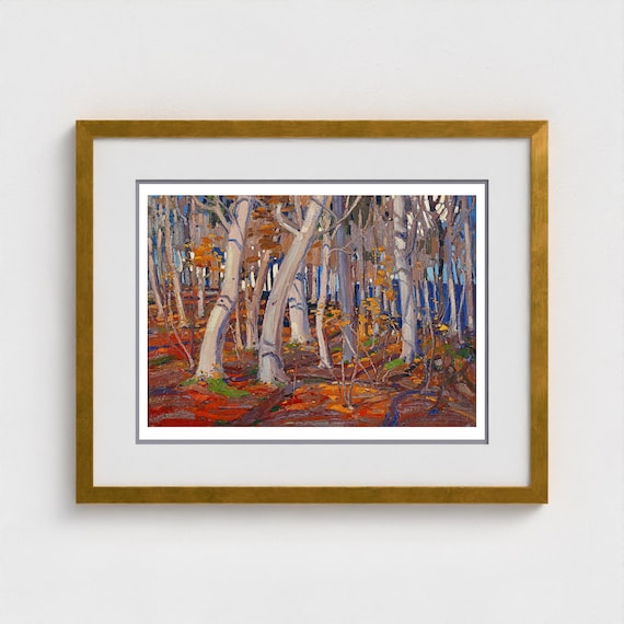 Tom Thomson, October, (Winter 1915–16)  | Giclee Fine Art Print | Canadian Heritage Art