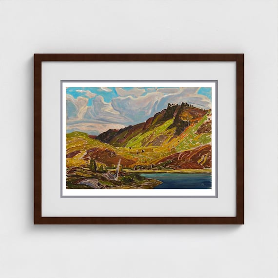 Franklin Carmichael Print | North of Lake Huron, Canadian Landscape Art