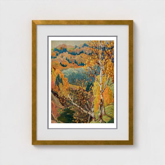 Franklin Carmichael October Gold 1922 | Giclée Fine Art Print | Canadian Heritage Art