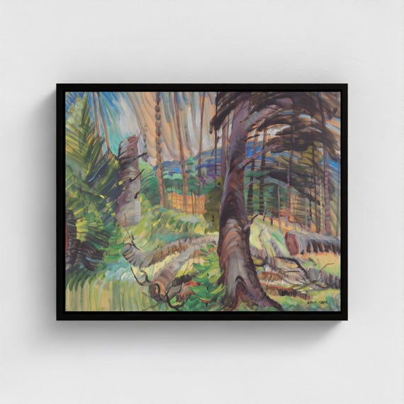 Emily Carr, A Forest Clearing 1935  Canadian Indigenous Heritage Art