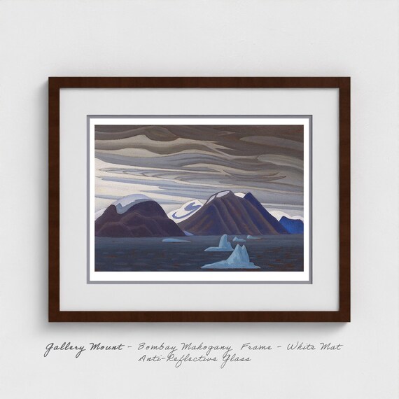 Lawren Harris Print: Canadian Rocky Mountain Art, Theosophical Painting