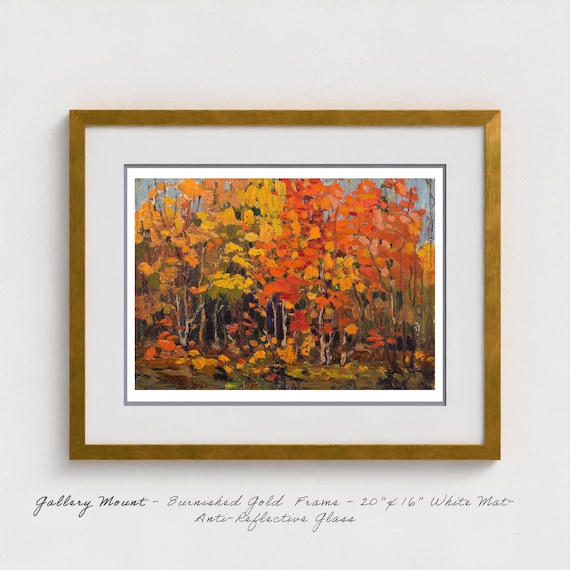 Tom Thomson Autumn Woods - Canadian Landscape Giclee Print, Archival Forest Art