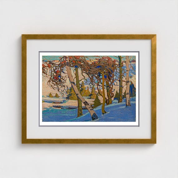 Tom Thomson, Early Snow 1916  | Giclee Fine Art Print | Canadian Heritage Art