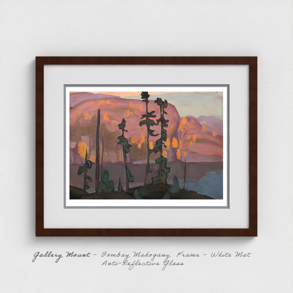 Lawren S. Harris - Sunlit Hill 1919 Canadian Group Seven Landscape Art Print