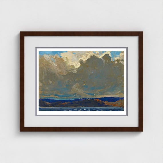 Tom Thomson, The gathering storm (1917)  | Giclee Fine Art Print | Canadian Heritage Art