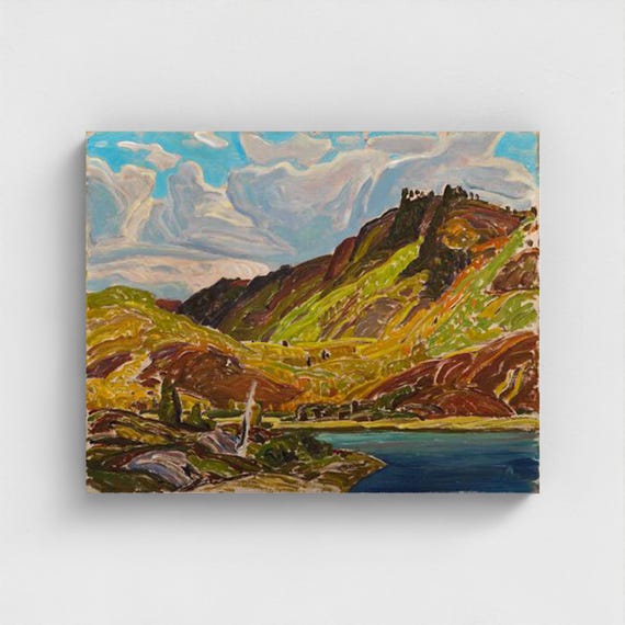 Franklin Carmichael North of Lake Huron  | Canadan Group of Seven Vintage Art