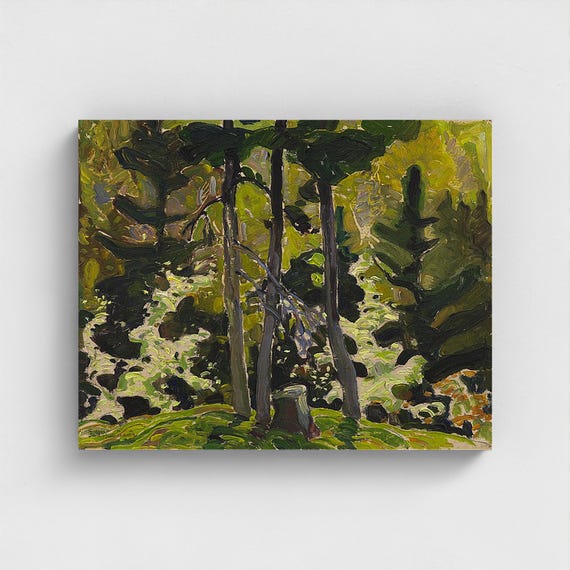 Franklin Carmichael, Wild Cherry Blossom 1938  | Canadian Group of Seven Wilderness Art | Algonquin Park