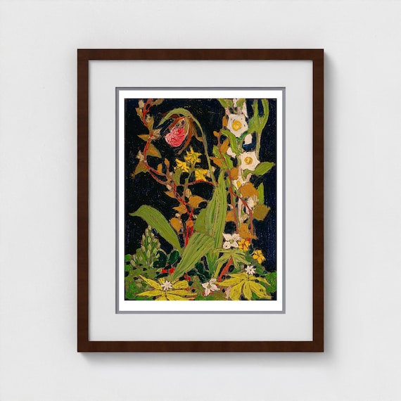 Tom Thomson, Moccasin Flower   | Giclee Fine Art Print | Canadian Heritage Art