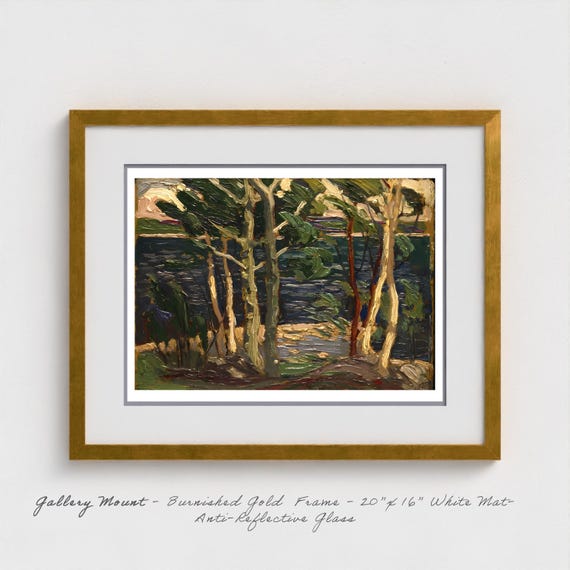 Tom Thomson - Windy Day Summer 1916 Canadian Wilderness Weather Heritage Art Print Gift