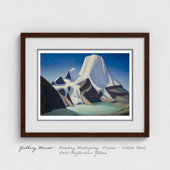 Lawren Harris Mount Robson Art Print: Canadian Landscape, Group of Seven