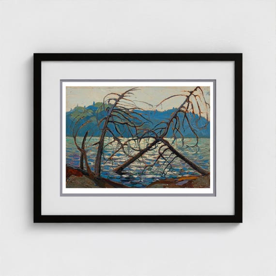 Tom Thomson, Canoe Lake Spring 1914 | Giclee Fine Art Print | Canadian Heritage Art
