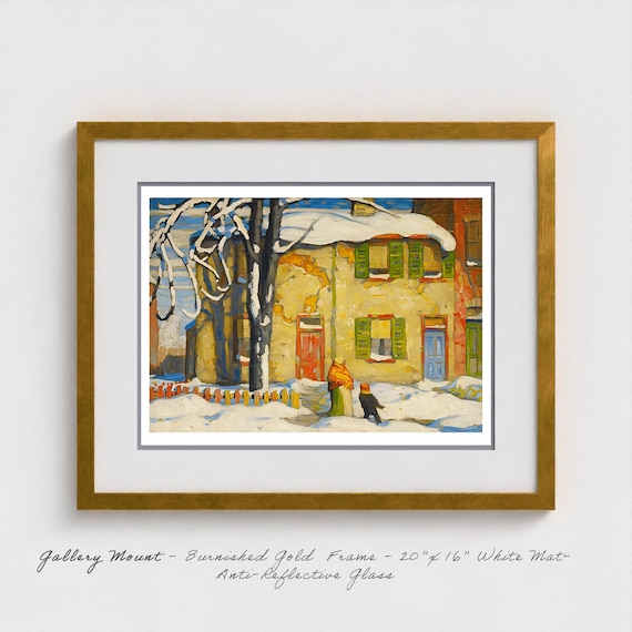 Lawren Harris, Old Houses Toronto 1919