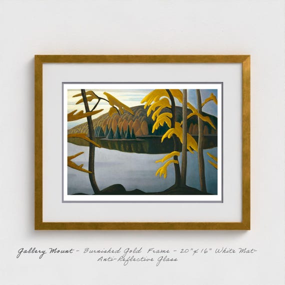 Lawren S. Harris - Northern Lake Canadian Group Seven Art Print Cottage Wall Decor Gift