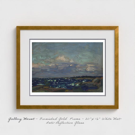 Tom Thomson - Windy Day Rough Weather in the Islands 1914 Canadian Wilderness Storm Art Gift