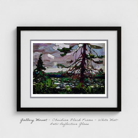 Tom Thomson - Ragged Pine 1916 Canadian Wilderness Resilience Heritage Art Print Gift