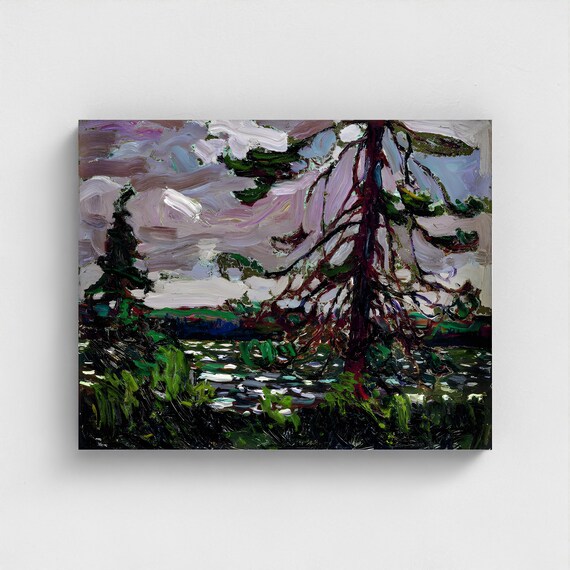 Tom Thomson, Ragged Pine 1916 | Canadian Group of Seven  | Algonquin Park