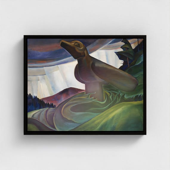 Emily Carr, Big Raven 1931 |  Canadian Indigenous Heritage Art