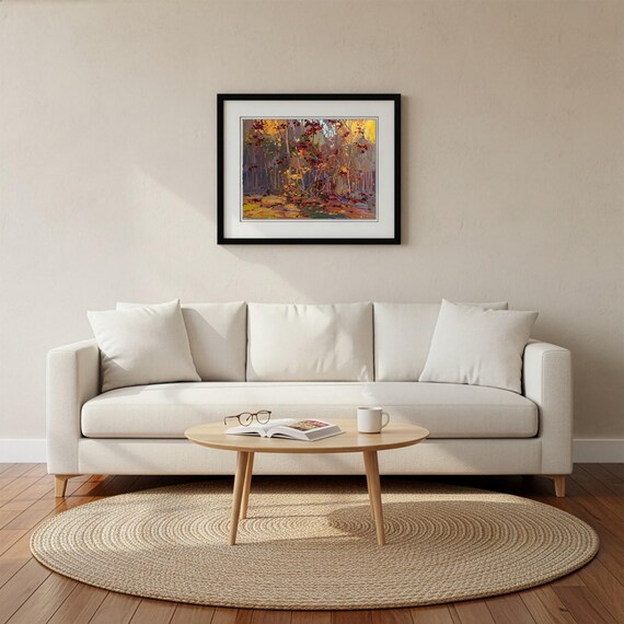 Tom Thomson, Maple-Saplings - October 1916-1917 | Canadian Group of Seven  | Algonquin Park