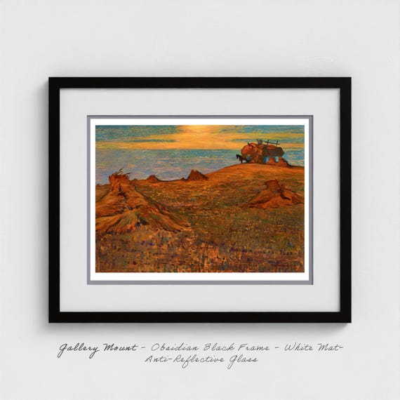 J.E.H. MacDonald - Harvest Evening Moon 1917 Canadian Agricultural Heritage Art Print Gift