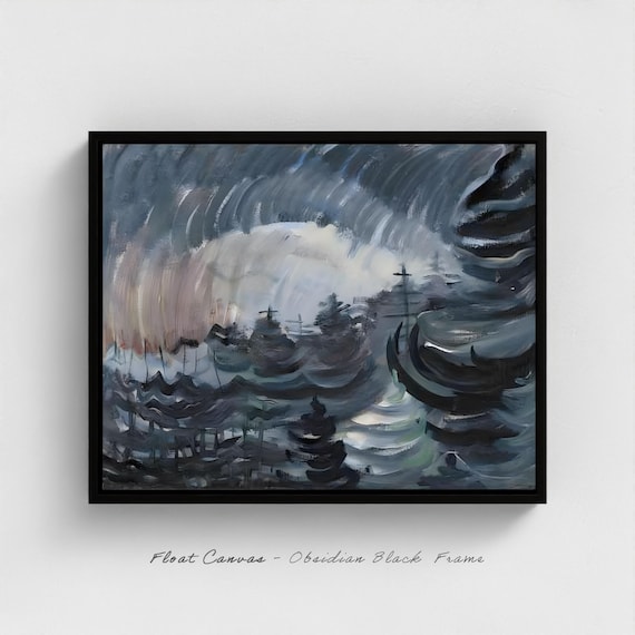 Emily Carr - Storm Over Grey Forest 1931 Canadian West Coast Dramatic Nature Art Gift
