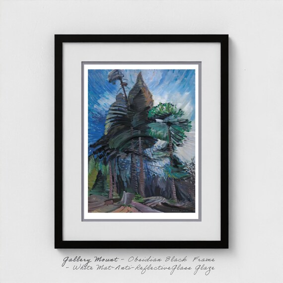 Emily Carr - Wind in the Treetops Canadian West Coast Forest Movement Heritage Art Print Gift