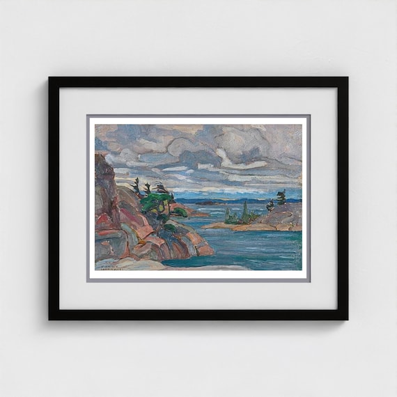 Franklin Carmichael Grey Day 1916 | Giclée Fine Art Print | Canadian Heritage Art