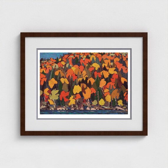 Tom Thomson Autumn Foliage | Giclee Fine Art Print | Canadian Heritage Art