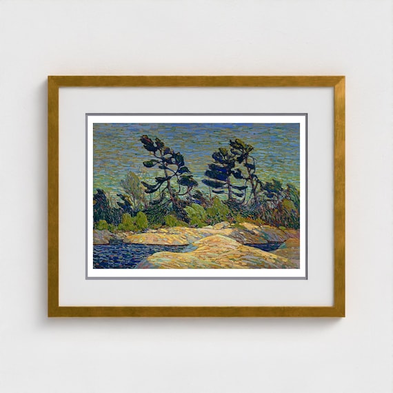 Tom Thomson Byng Inlet Georgian Bay Giclee Print, Canadian Heritage Art